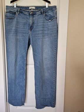 Abercrombie & Fitch Relaxed Fit Straight Jeans 35/20L